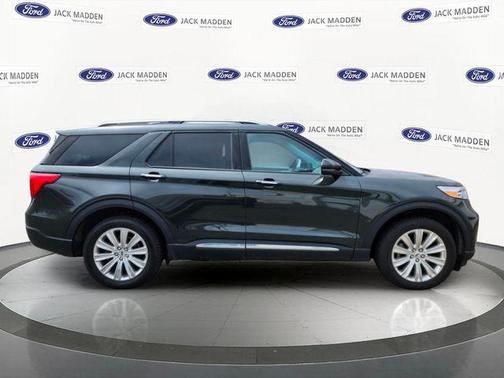 Green Metallic 2023 Ford Explorer Limited