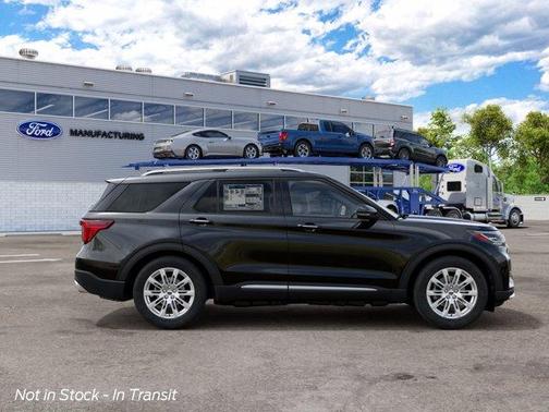 Black Metallic 2027 Ford Explorer Platinum
