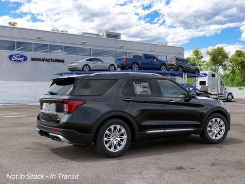 Black Metallic 2027 Ford Explorer Platinum