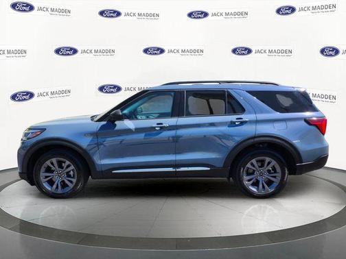 Vapor Blue 2025 Ford Explorer Active