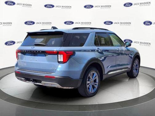 Vapor Blue 2025 Ford Explorer Active