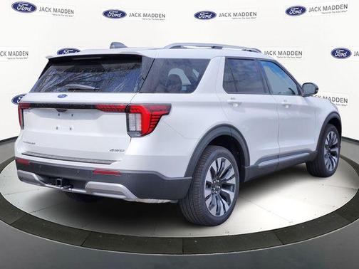Star White 2026 Ford Explorer Platinum
