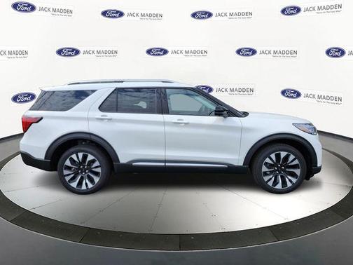 Star White 2026 Ford Explorer Platinum