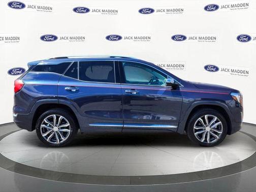 Blue Steel Metallic 2019 GMC Terrain Denali
