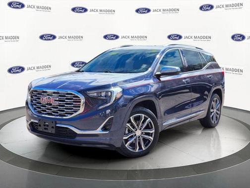 Blue Steel Metallic 2019 GMC Terrain Denali