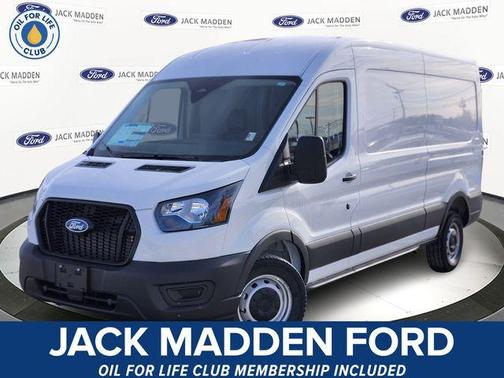 Oxford White 2026 Ford Transit-250 148 WB Medium Roof Cargo
