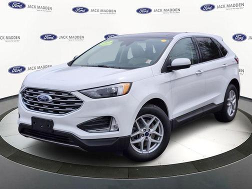 Oxford White 2022 Ford Edge SEL