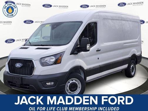 Oxford White 2026 Ford Transit-250 148 WB Medium Roof Cargo