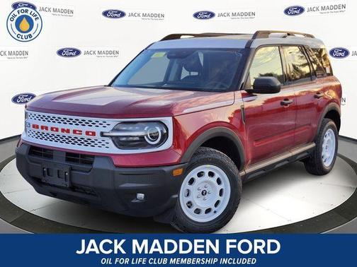 Ruby Red Metallic Tinted Clearcoat 2025 Ford Bronco Sport Heritage