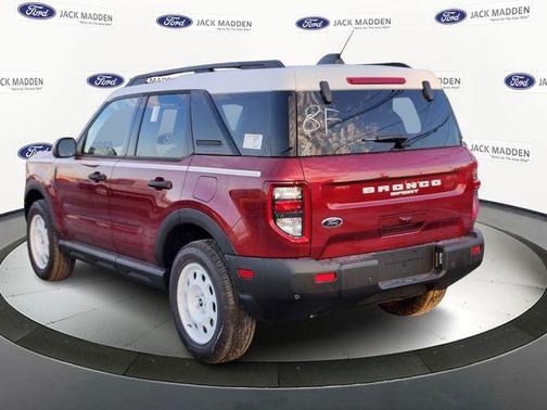 Ruby Red Metallic Tinted Clearcoat 2025 Ford Bronco Sport Heritage