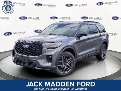 Gray Metallic 2026 Ford Explorer ST-Line