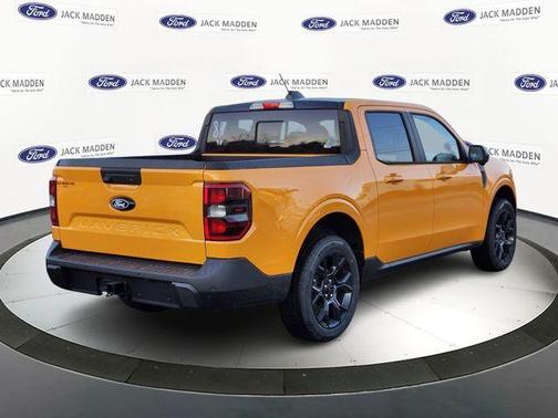 Orange Fury 2026 Ford Maverick Lariat