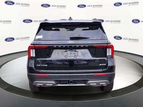 Agate Black Metallic 2026 Ford Explorer Active