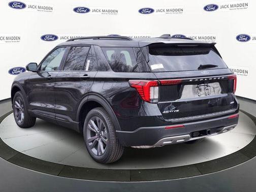 Agate Black Metallic 2026 Ford Explorer Active