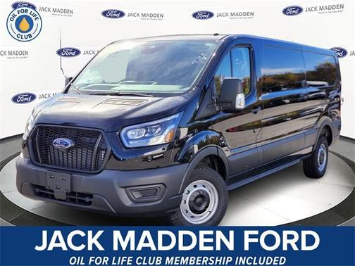 Agate Black Metallic 2025 Ford Transit-250 Base Cargo Van