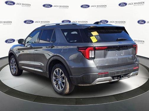 Gray Metallic 2025 Ford Explorer Platinum