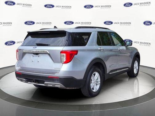 Silver Metallic 2023 Ford Explorer XLT
