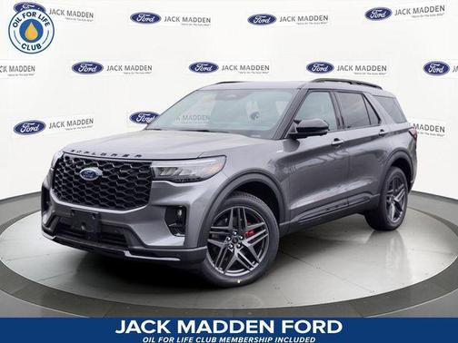 Carbonized Gray Metallic 2026 Ford Explorer ST-Line