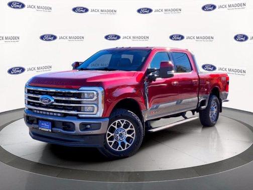 Vermillion Red 2023 Ford F-350 King Ranch