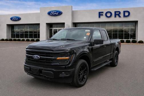 Black 2024 Ford F-150 XLT