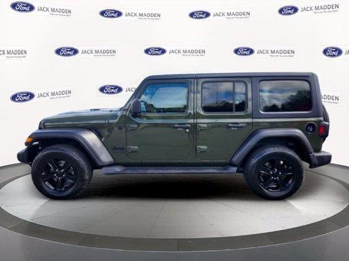 Sarge Green Clearcoat 2021 Jeep Wrangler Unlimited Sport Altitude