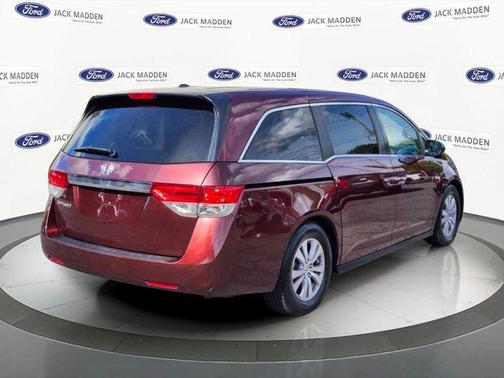 Red 2016 Honda Odyssey EX-L