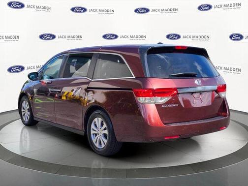 Red 2016 Honda Odyssey EX-L