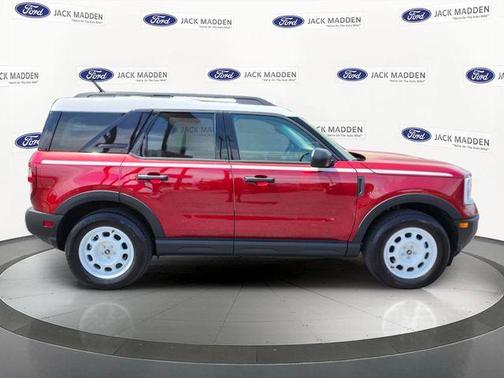 Ruby Red Metallic 2025 Ford Bronco Sport Heritage