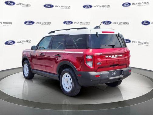 Ruby Red Metallic 2025 Ford Bronco Sport Heritage