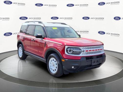 Ruby Red Metallic 2025 Ford Bronco Sport Heritage