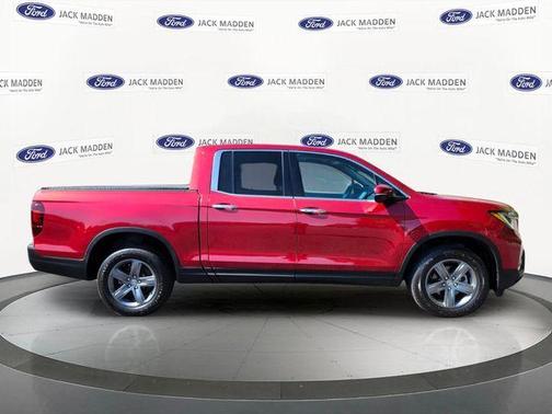 Radiant Red Metallic II 2021 Honda Ridgeline RTL-E