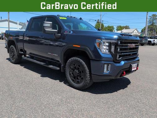 Pacific Blue Metallic 2020 GMC Sierra 3500 AT4