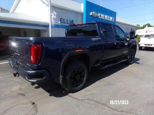 Pacific Blue Metallic 2020 GMC Sierra 3500 AT4