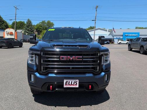 Pacific Blue Metallic 2020 GMC Sierra 3500 AT4