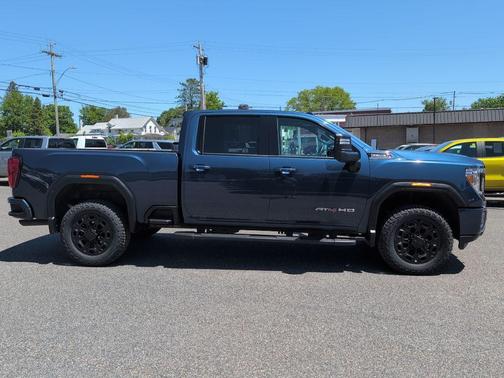 Pacific Blue Metallic 2020 GMC Sierra 3500 AT4