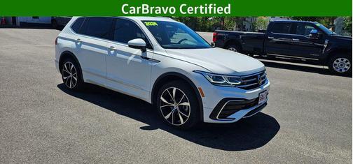 Opal White 2024 Volkswagen Tiguan 2.0T SEL R-Line 4MOTION