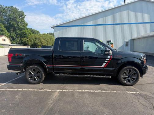 Shadow Black 2018 Ford F-150 Lariat