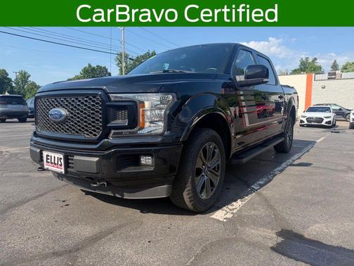 Shadow Black 2018 Ford F-150 Lariat