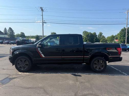 Shadow Black 2018 Ford F-150 Lariat