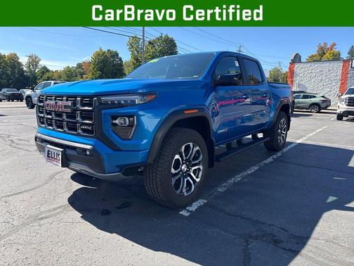 Dynamic Blue Metallic 2024 GMC Canyon AT4