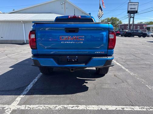 Dynamic Blue Metallic 2024 GMC Canyon AT4