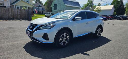 Pearl White Tricoat 2020 Nissan Murano S Intelligent AWD