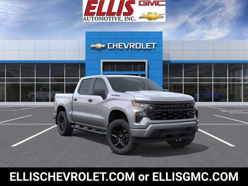 Sterling Gray Metallic 2026 Chevrolet Silverado 1500 Custom
