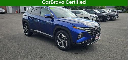 Intense Blue 2022 Hyundai TUCSON Limited
