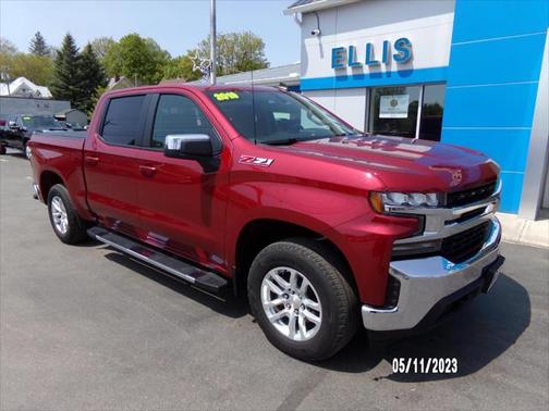 Cajun Red Tintcoat 2019 Chevrolet Silverado 1500 LT