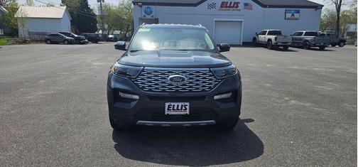 STONE BLUE METALLIC 2022 Ford Explorer Platinum