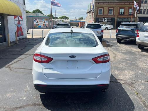 Oxford White 2013 Ford Fusion S