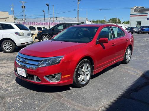 Red Candy Metallic Tinted Clearcoat 2010 Ford Fusion Sport