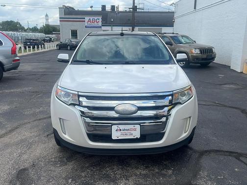 White Platinum Metallic Tri-Coat 2012 Ford Edge Limited