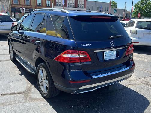 Lunar Blue Metallic 2014 Mercedes-Benz M-Class ML 350